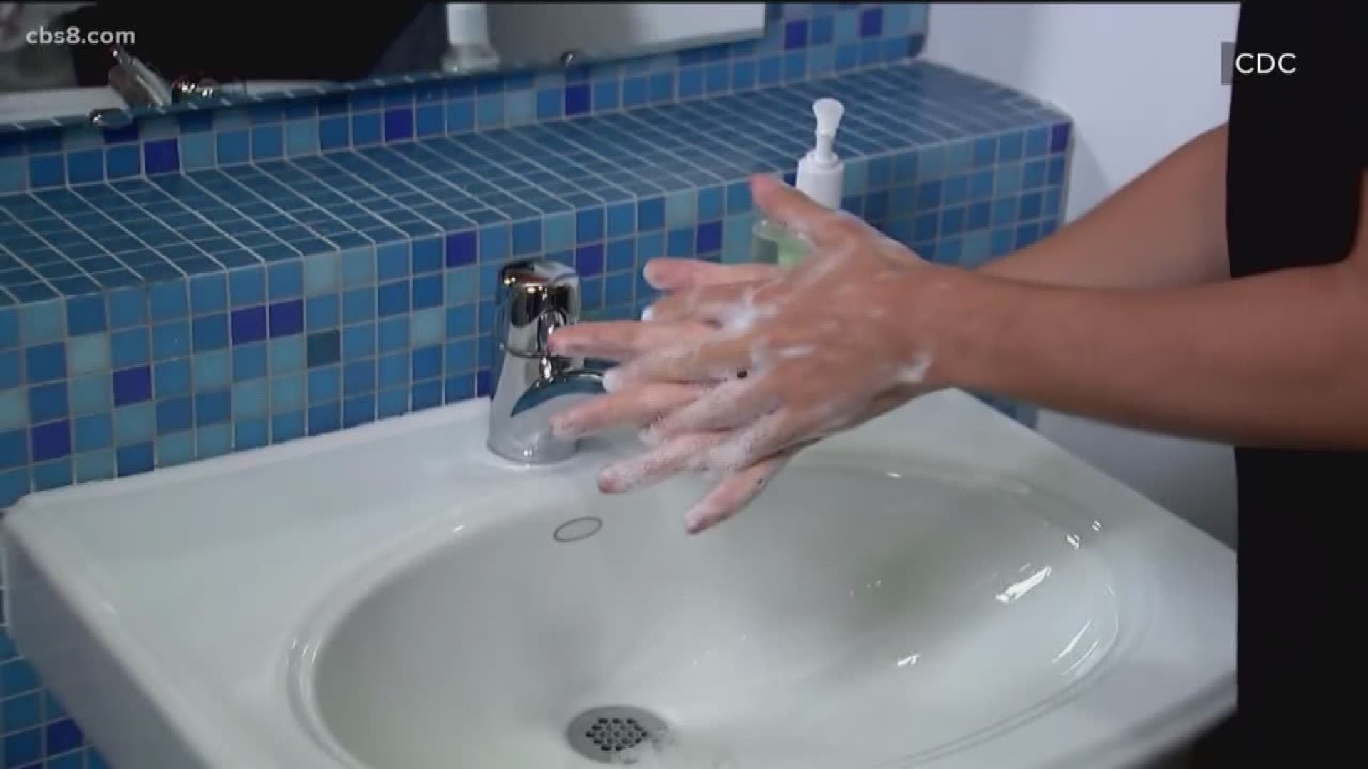 Experts recommend you wash your hands for at least 20 seconds.
