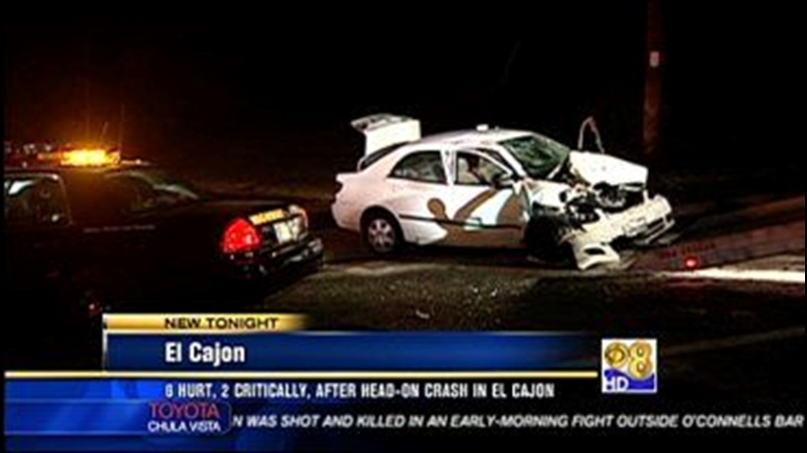 Driver Arrested For Dui After Causing Head On Crash In El Cajon 1164