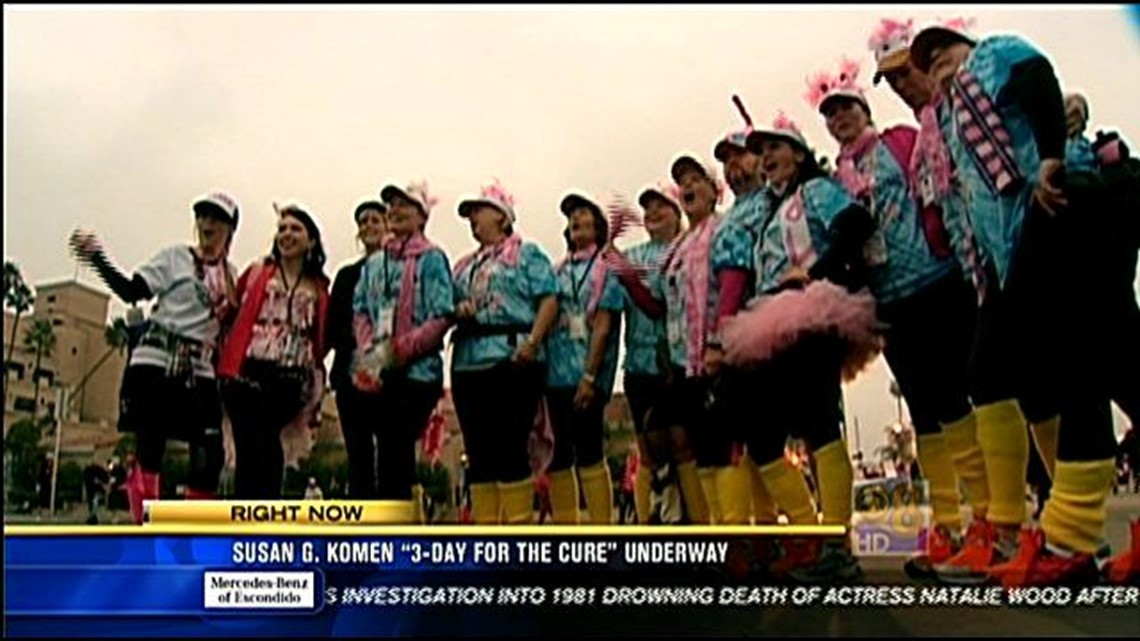 Thousands Begin Susan G. Komen 3-day Walk Against Breast Cancer | Cbs8.com