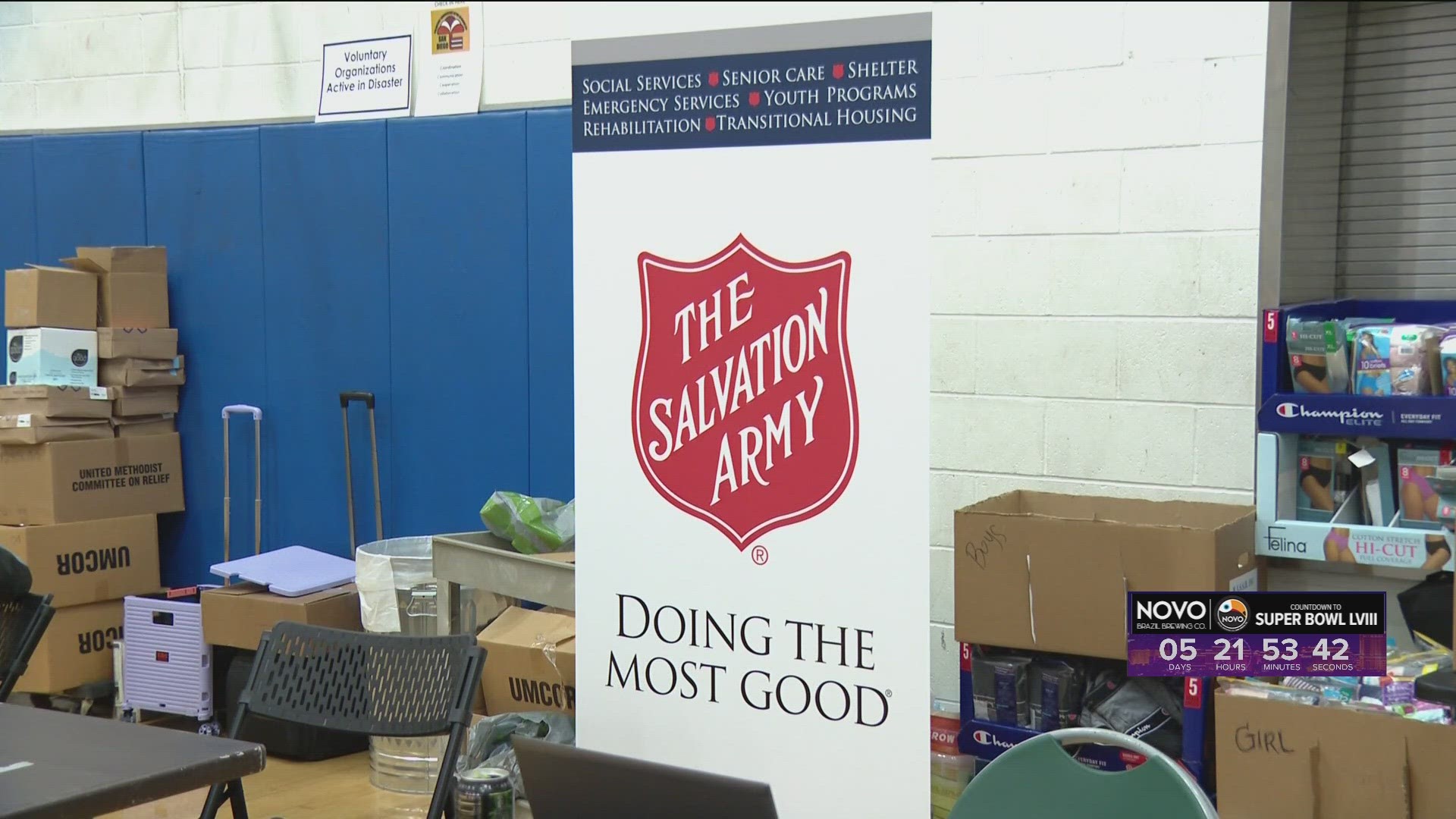 So far, the Salvation Army says more than 1,400 flood victims have received more than $37,000 in financial assistance.