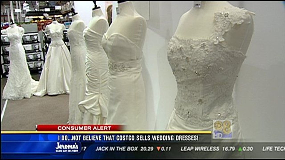 I do not believe that Costco is selling wedding dresses