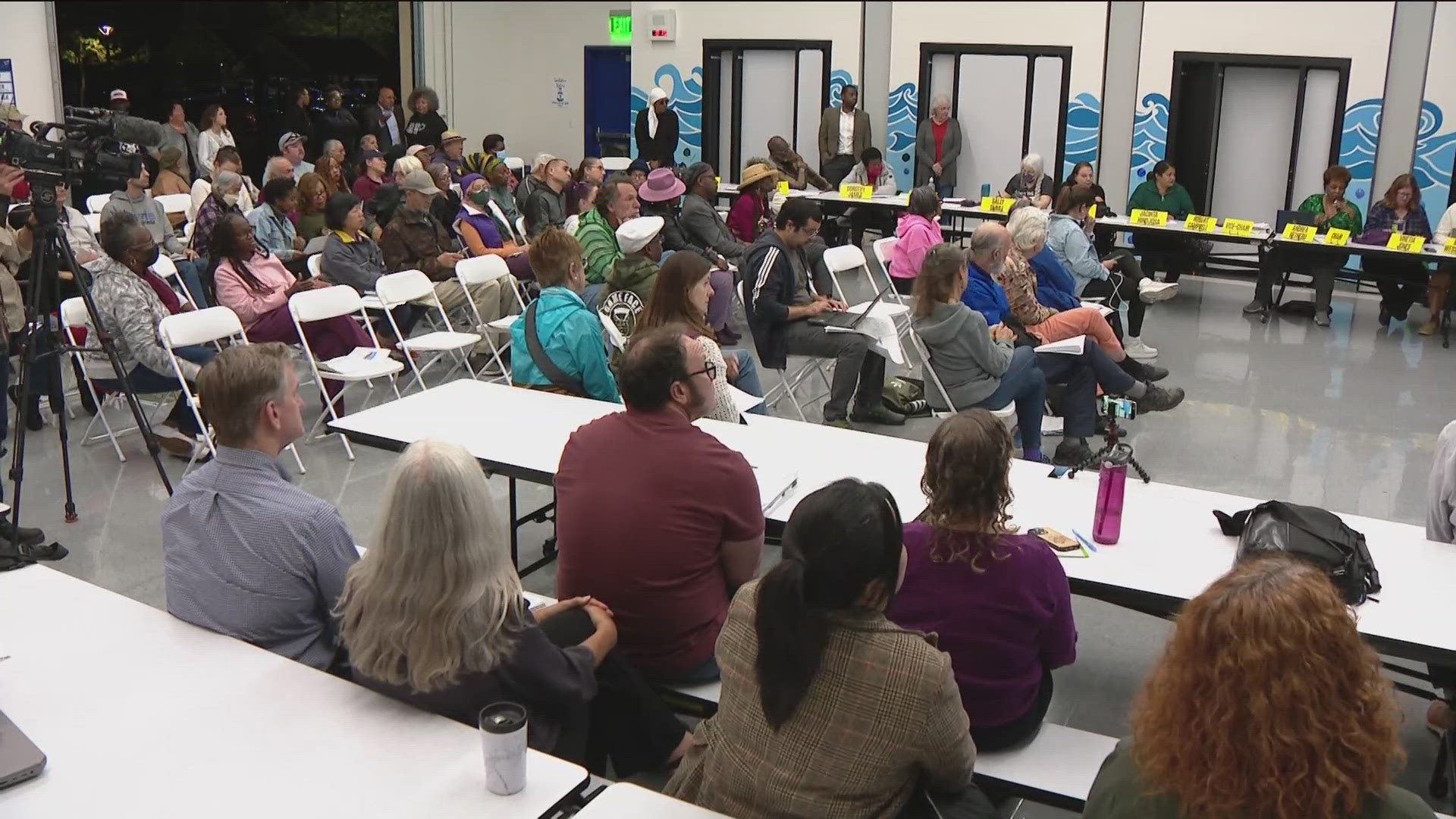 The group said zoning changes in the Chollas Valley area increase poverty and eliminate plans for large parks.