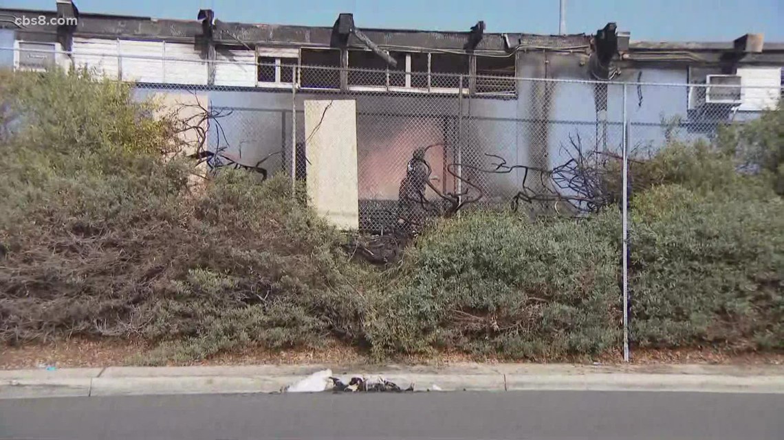 Fire burns classrooms at Paradise Hills Elementary School