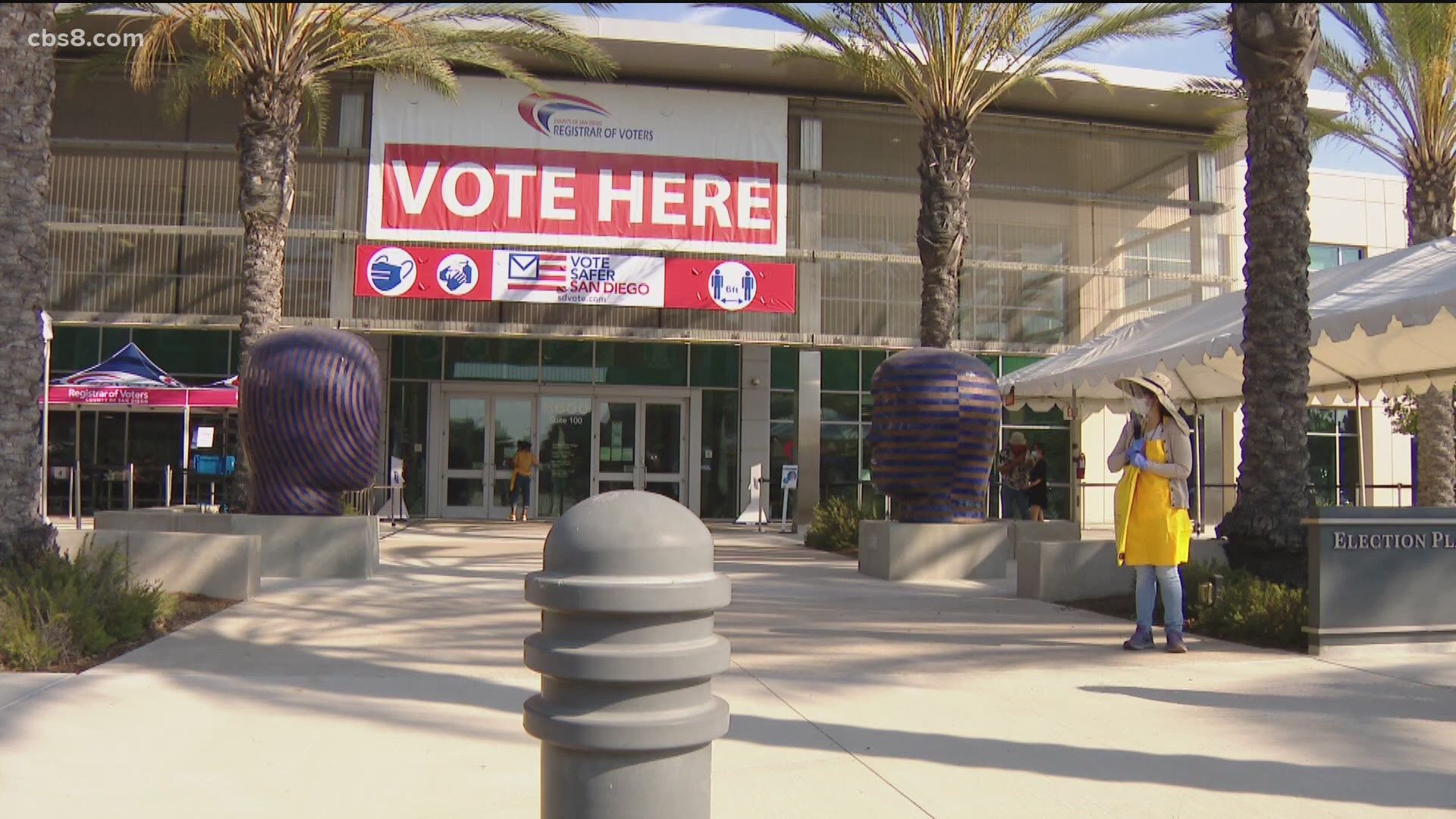 Ballots submitted prior to Election Day are first to be counted. The registrar expects to release its first results about 15 minutes after the polls close at 8 p.m.