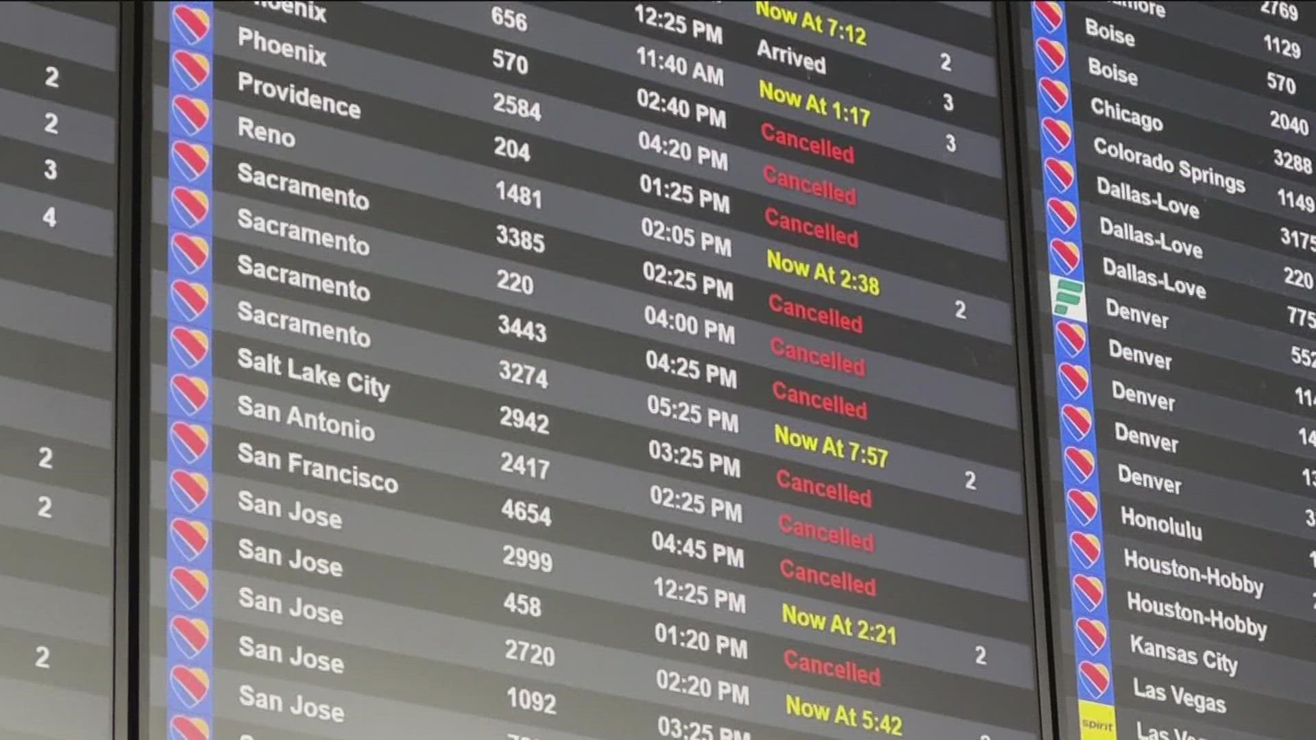 Southwest Airlines states on their website if you have a significant flight delay between Christmas Eve and January 2nd, they will honor requests for reimbursements