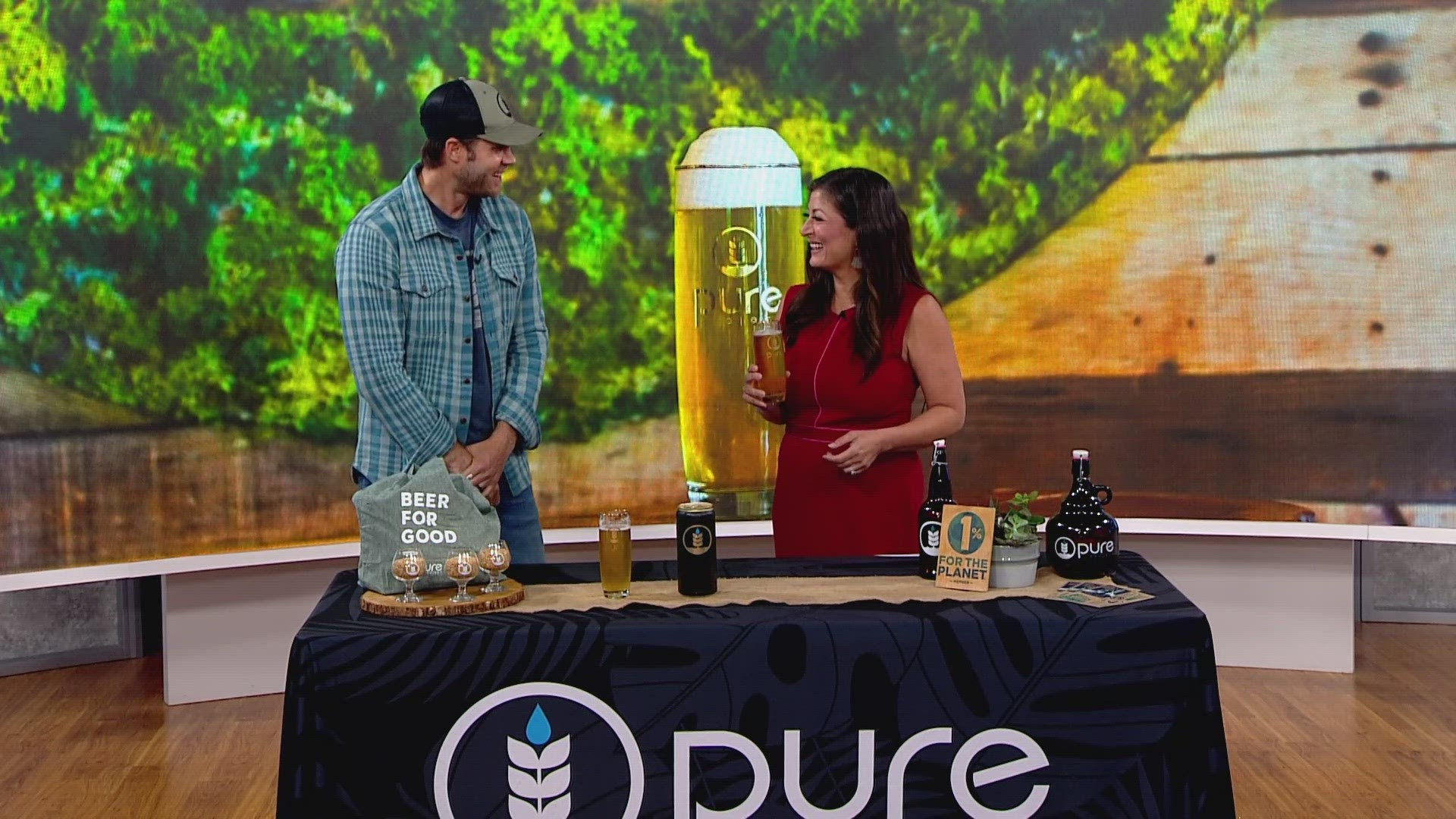 Mat Robar, Co-Founder, of Pure Project joined CBS 8 to talk about the deeply rooted perennial grain that can sequester carbon from the air.