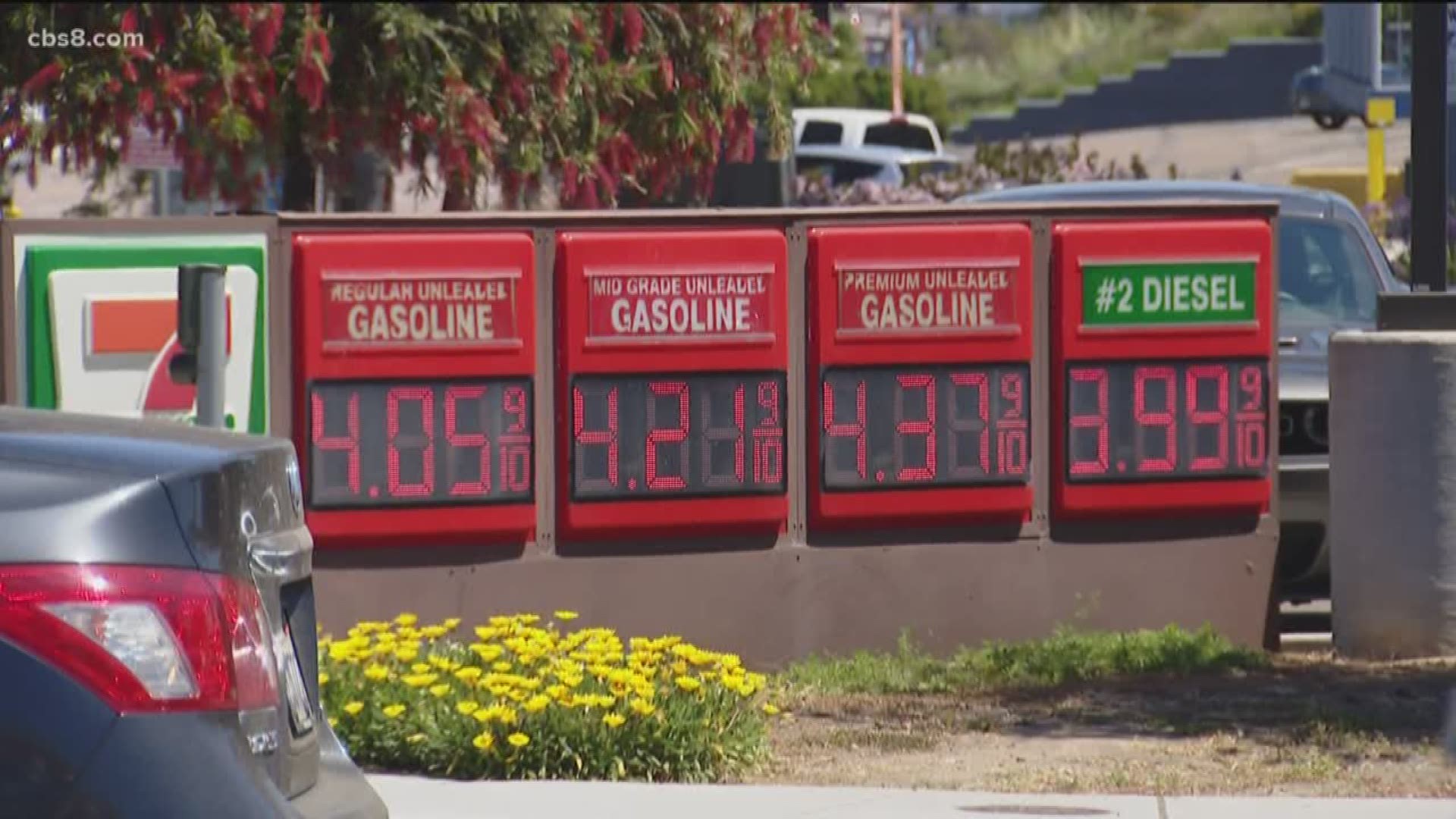 Many San Diegans feeling what seems like punishment at the pump as prices for fuel soar well above $4.