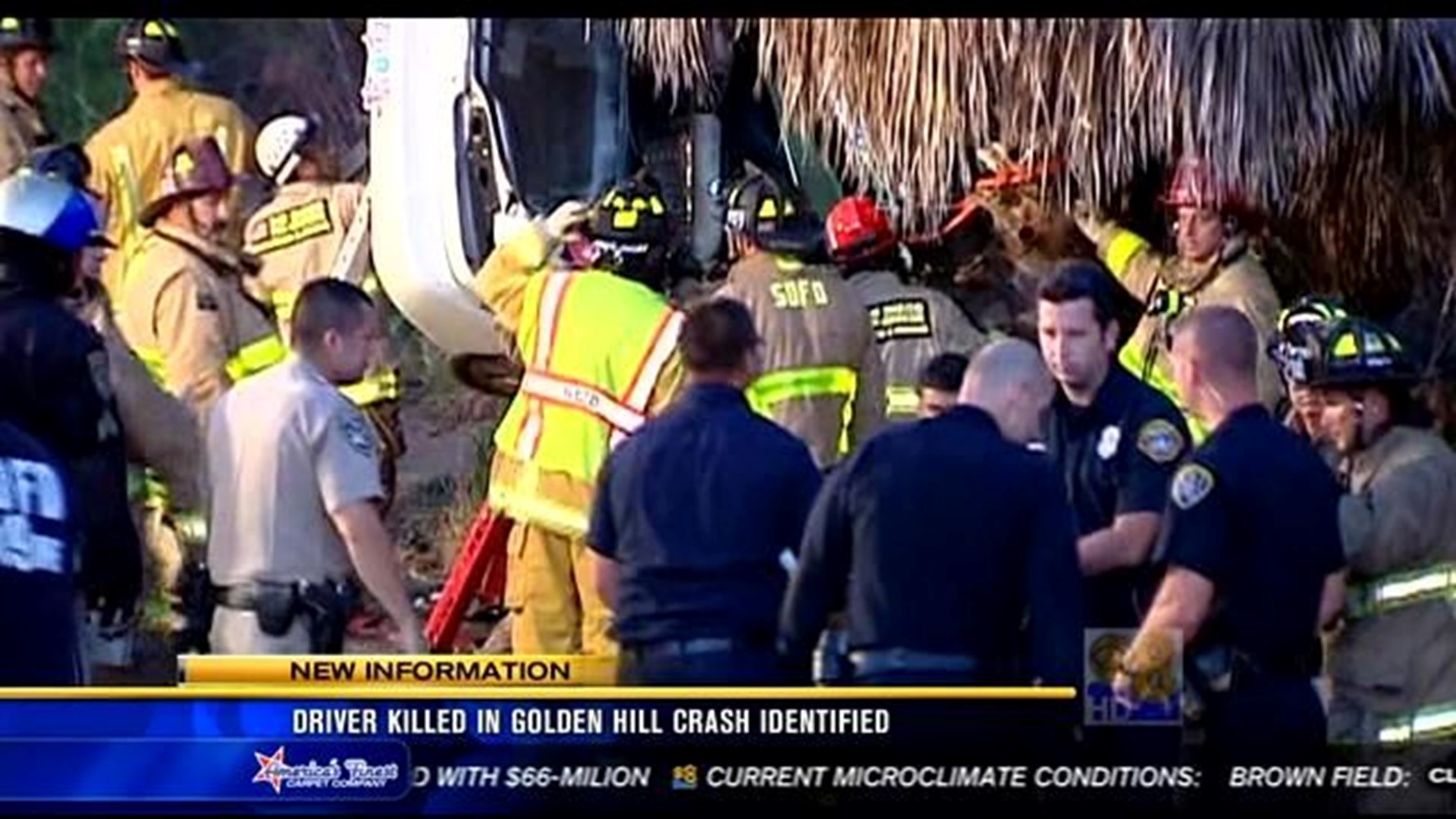 Man killed in Golden Hill crash identified | cbs8.com