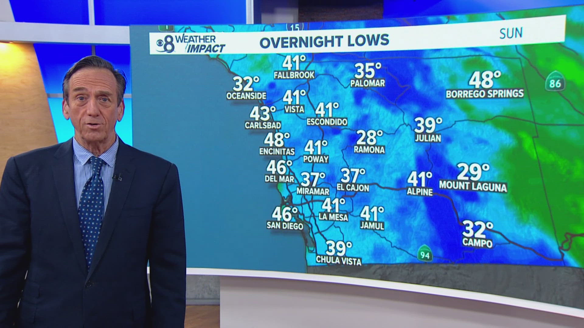 Meteorologist Shawn Styles' evening forecast for Saturday, November 16.