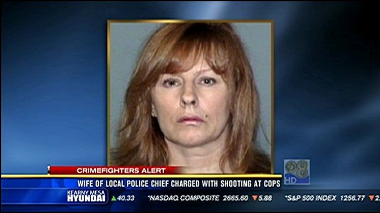 Oceanside police chief's wife accused of shooting at cops during ...