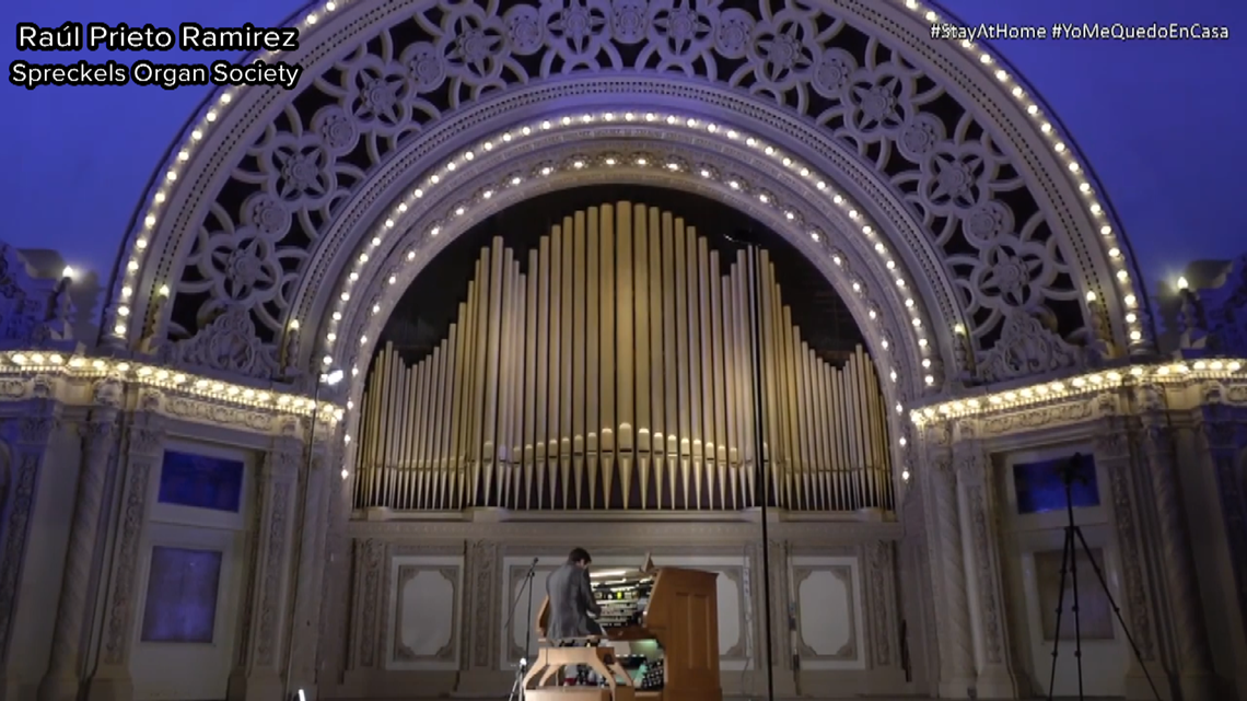 Curtains Up Spreckels Organ Pavillion still streaming concerts from