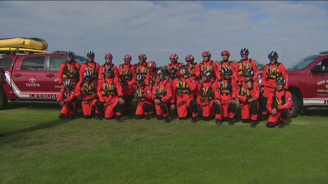 New dry suits for San Diego River Rescue Team - Vimarsana News