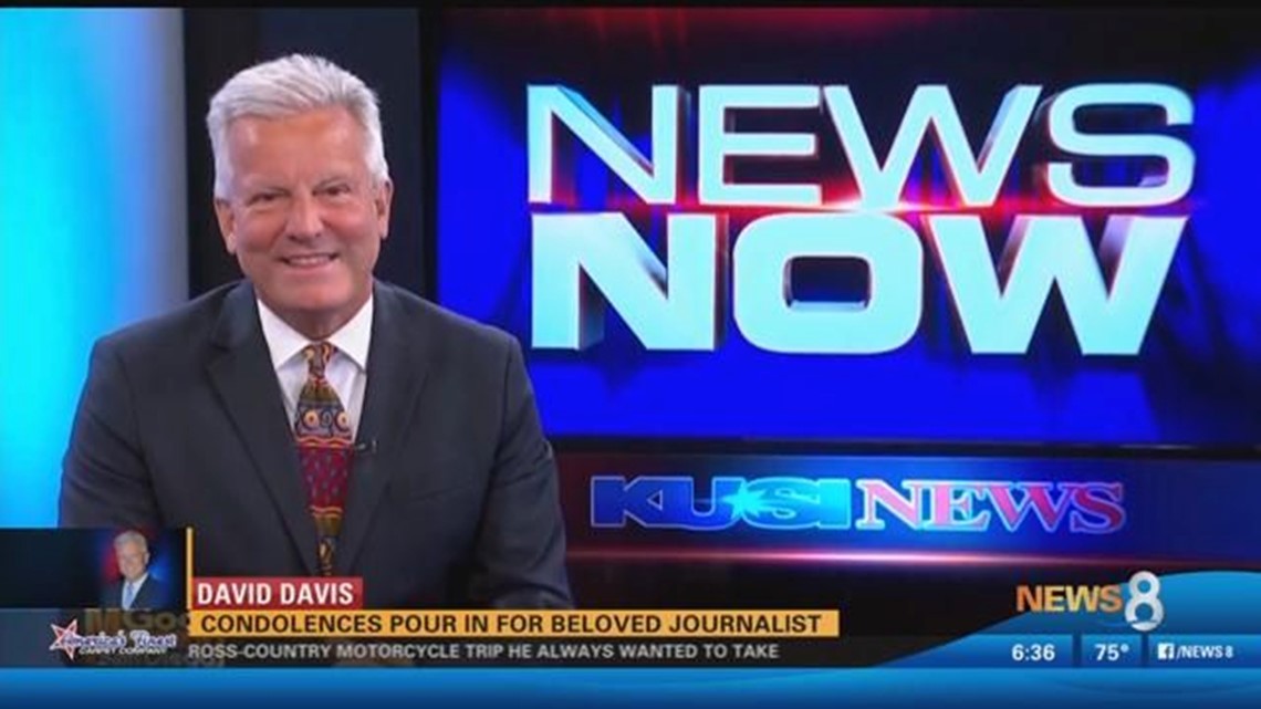 KUSI's David Davis killed in accident near Dallas | cbs8.com