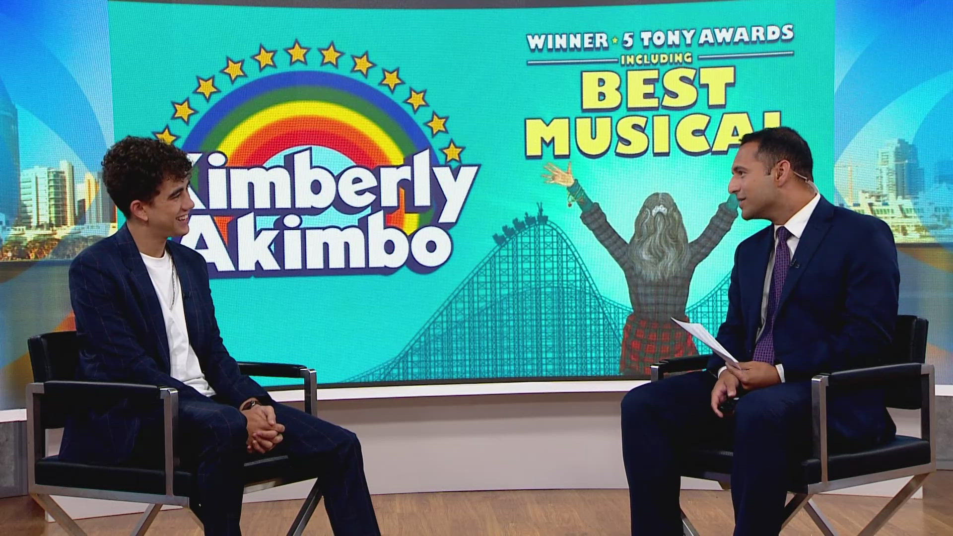 Actor Miguel Gil, who plays ‘Seth’ in "Kimberly Akimbo" joined CBS 8 Mornings to talk about the show playing at the San Diego Civic Theatre from October 8 – 13.