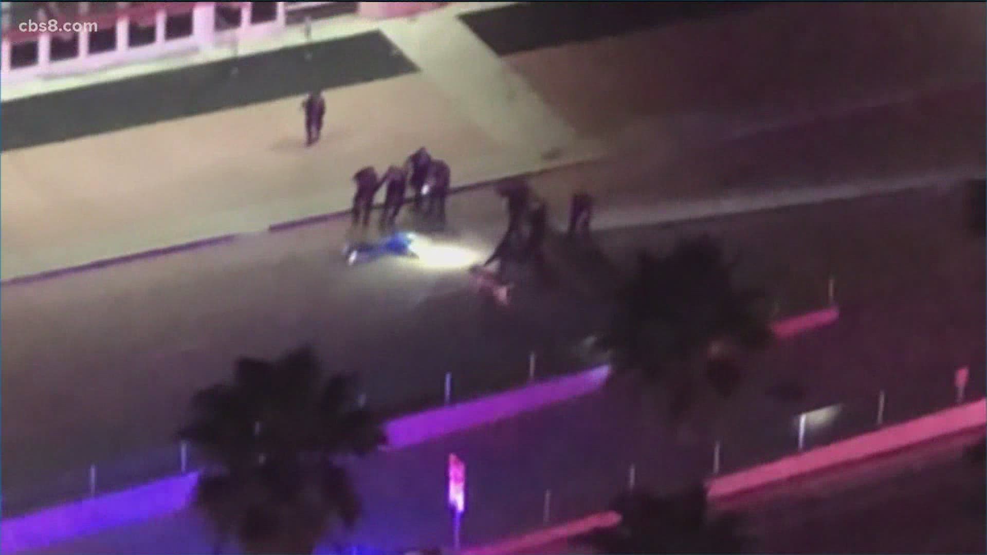 Man Arrested After Shooting At Officer In Downtown San Diego