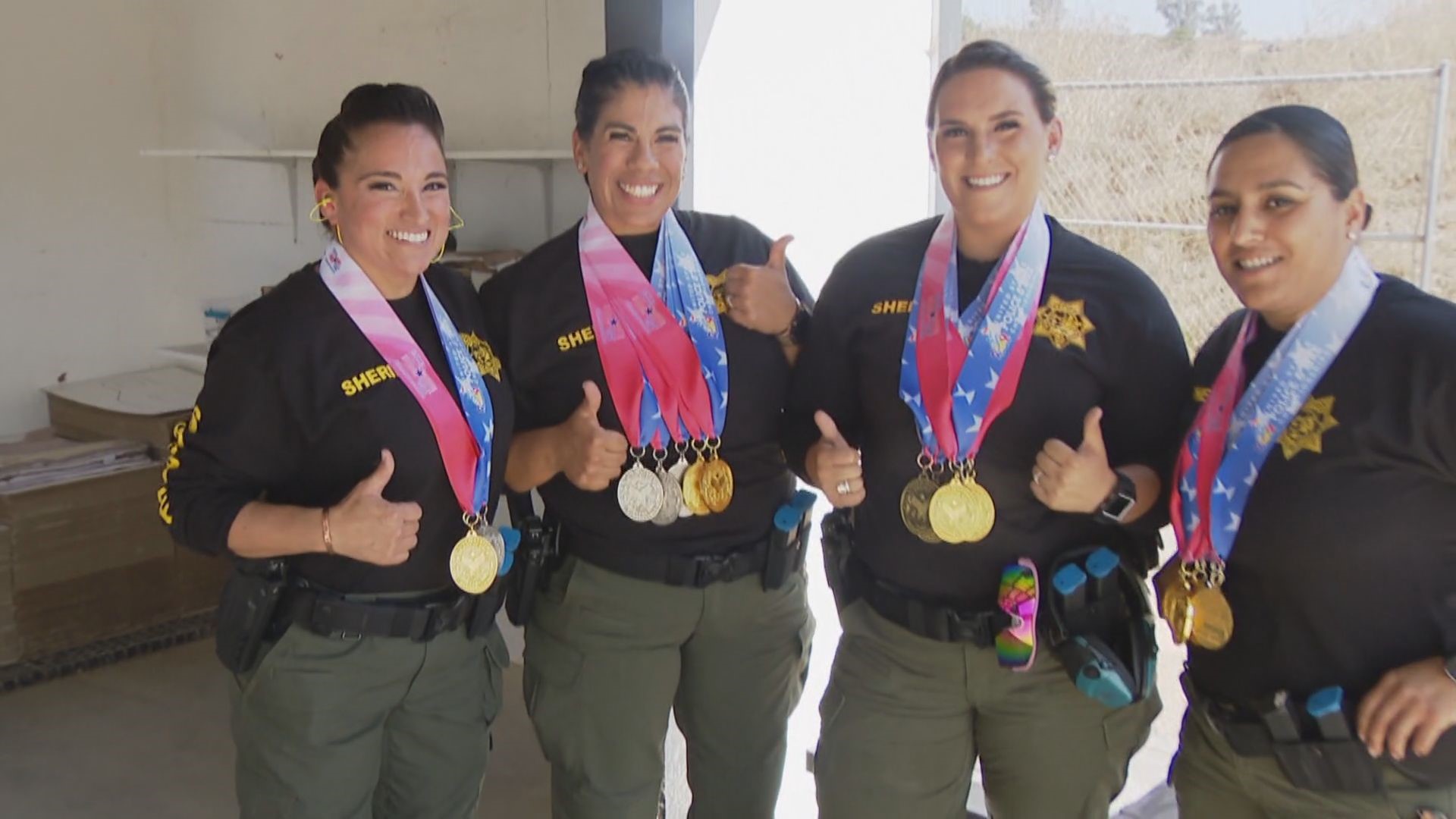 More than 100 law enforcement teams competed at the US Police and Fire Championships, but Gore's Gunners walked away with gold, silver, bronze & overall first place.