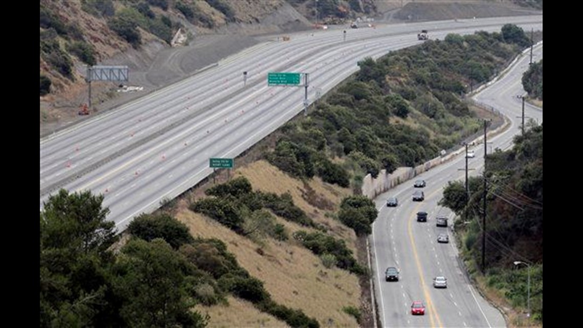 Closed portion of 405 Freeway reopened, end of 'Carmageddon'