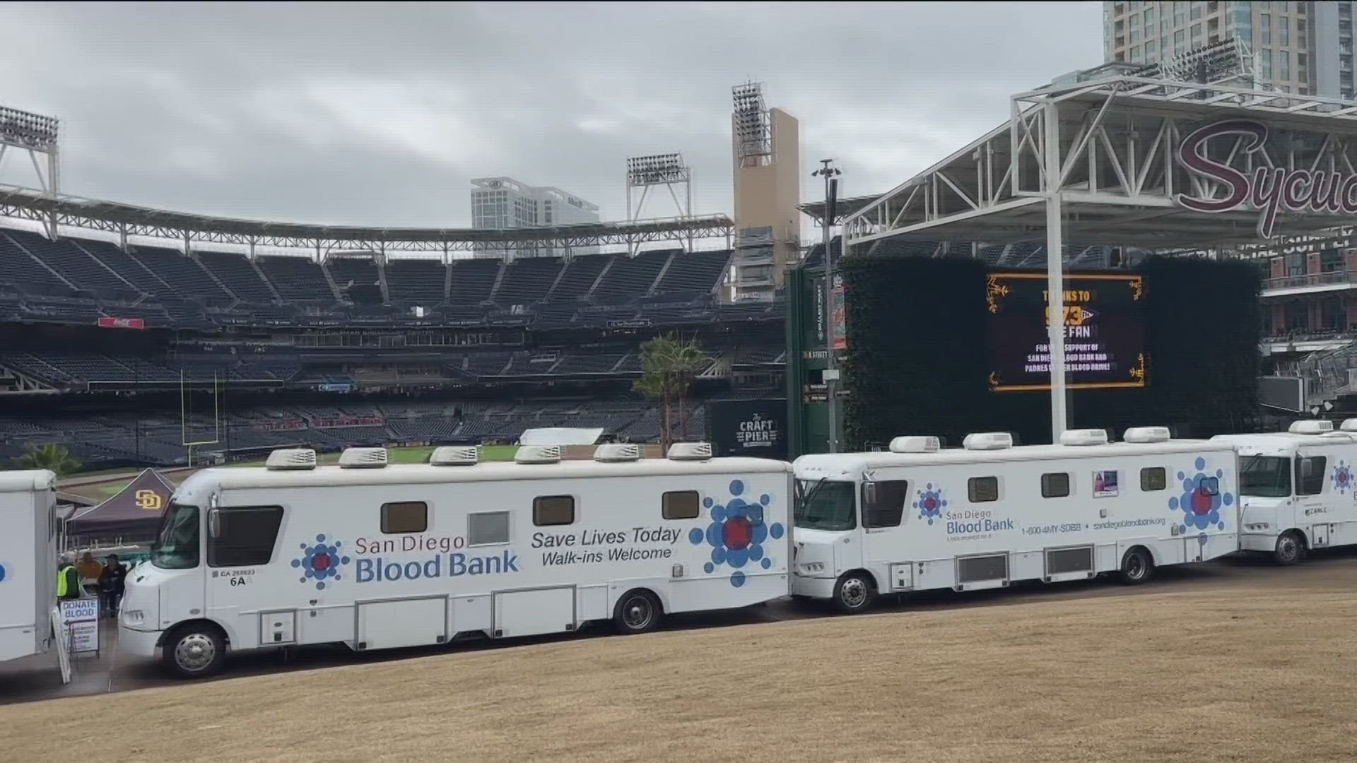 San Diego Blood Bank and San Diego Padres are teaming up to save lives during National Blood Donor Month with their annual Padres Winter Blood Drive.