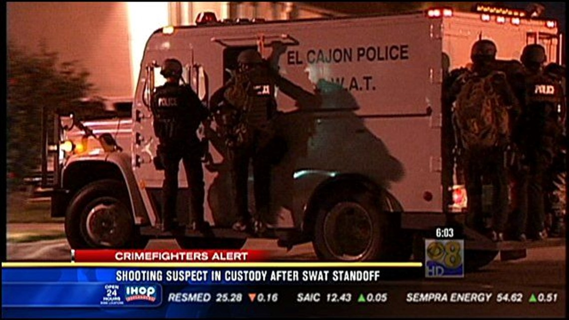 Shooting Suspect In Custody After Swat Standoff 4606