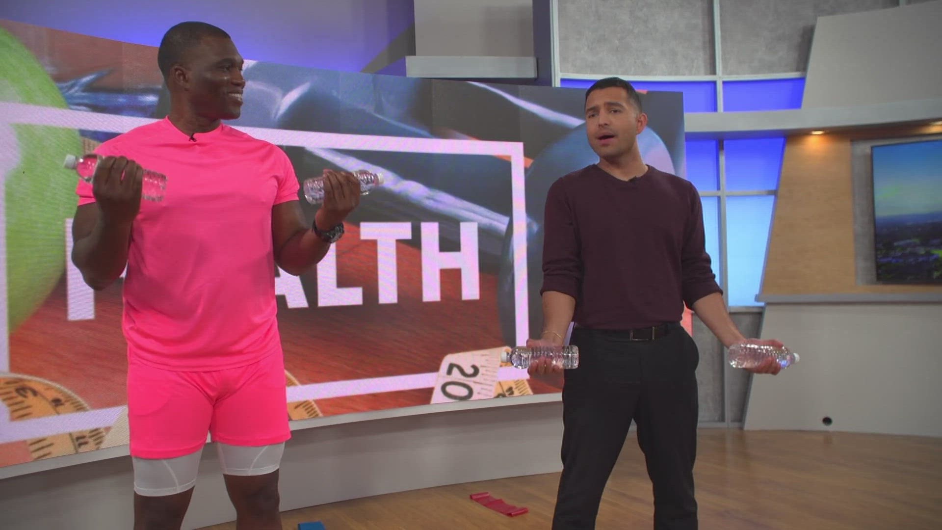 Looking to break a sweat with those 2024 fitness goals? Celebrity Fitness Trainer Christopher Clarke joined us live to show us how it's done.
