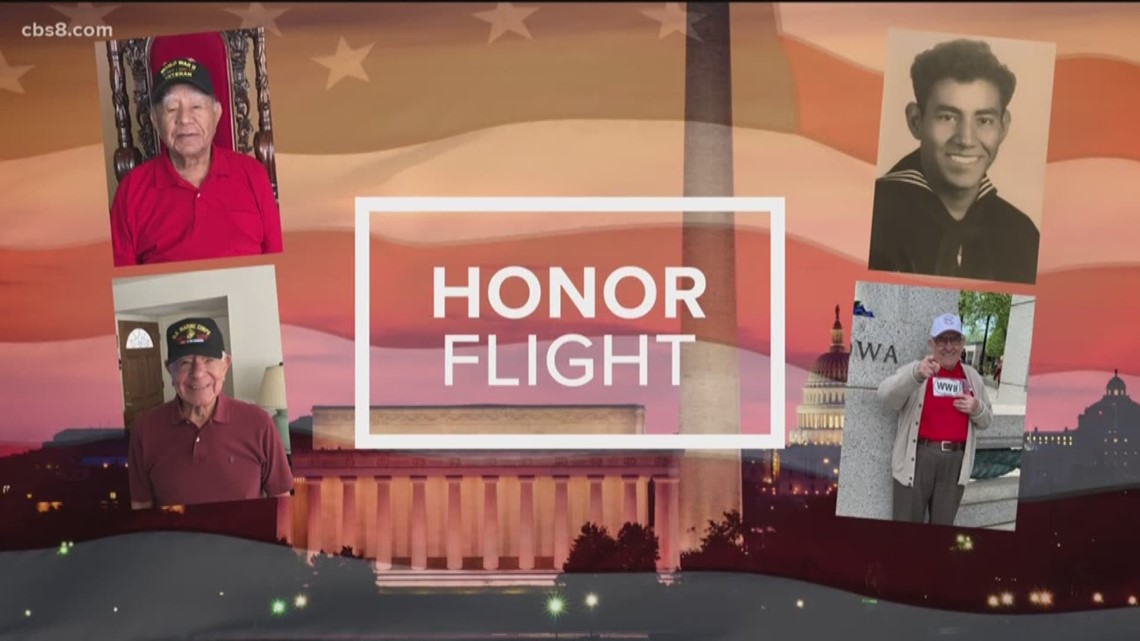 Honor Flight: News 8 Rides Along With WWII And Korean War Veterans For ...