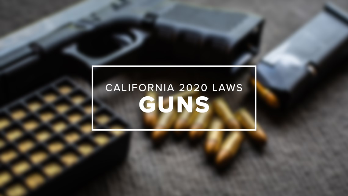 California's New Gun Laws: Here's What's New In 2020 | Cbs8.com