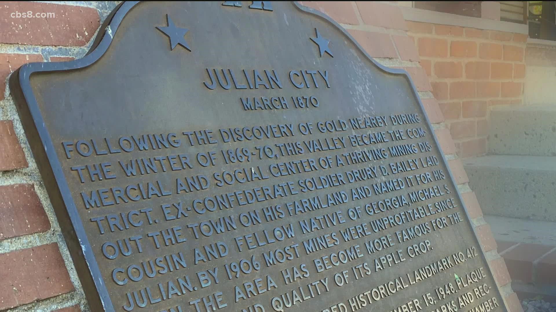 News 8 looks into the history of Julian, and what it's like today. We revisit the featured locations from the 1980s.