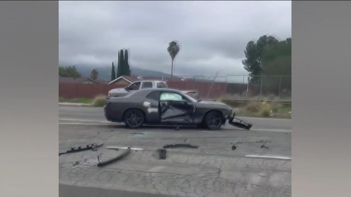 Hitandrun driver caught on camera leaving crash in Lomita
