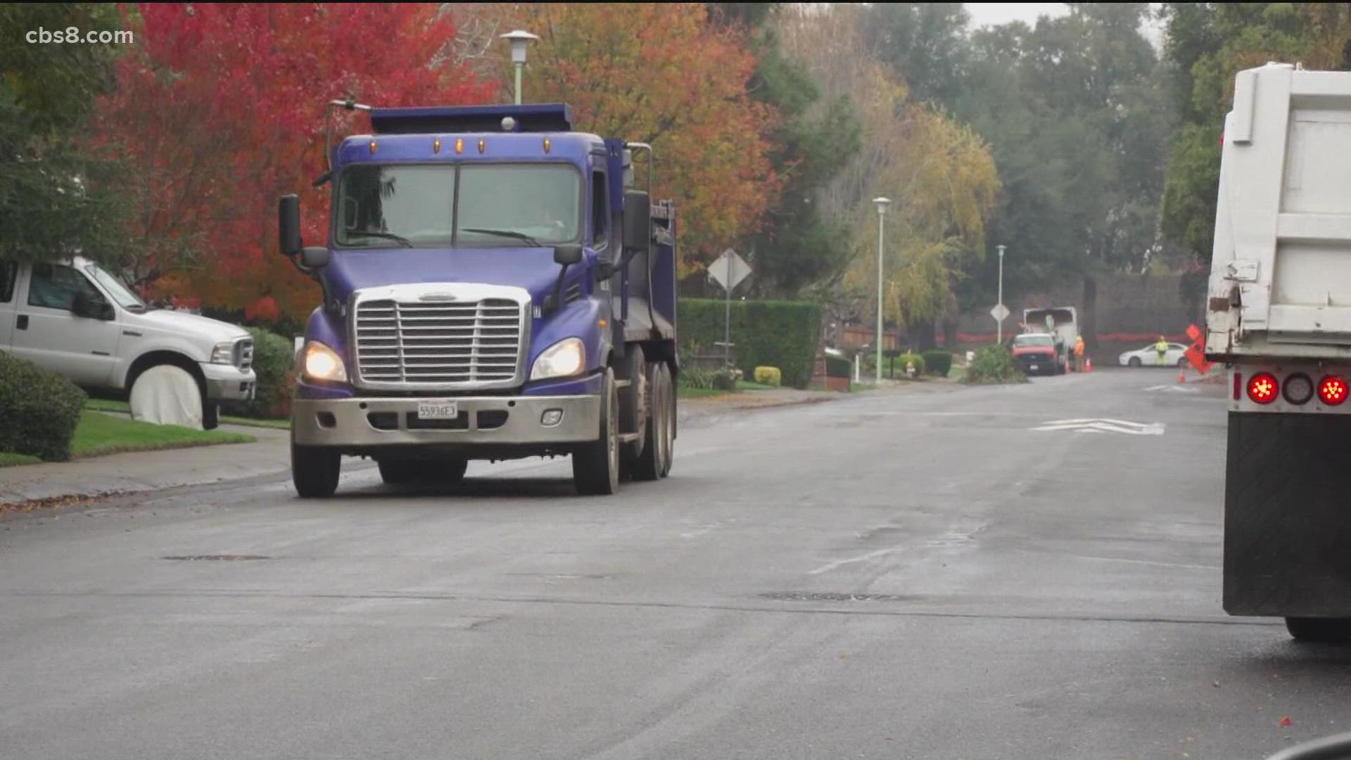 "It takes five seconds for the brakes to even start to work," one truck driver explained.