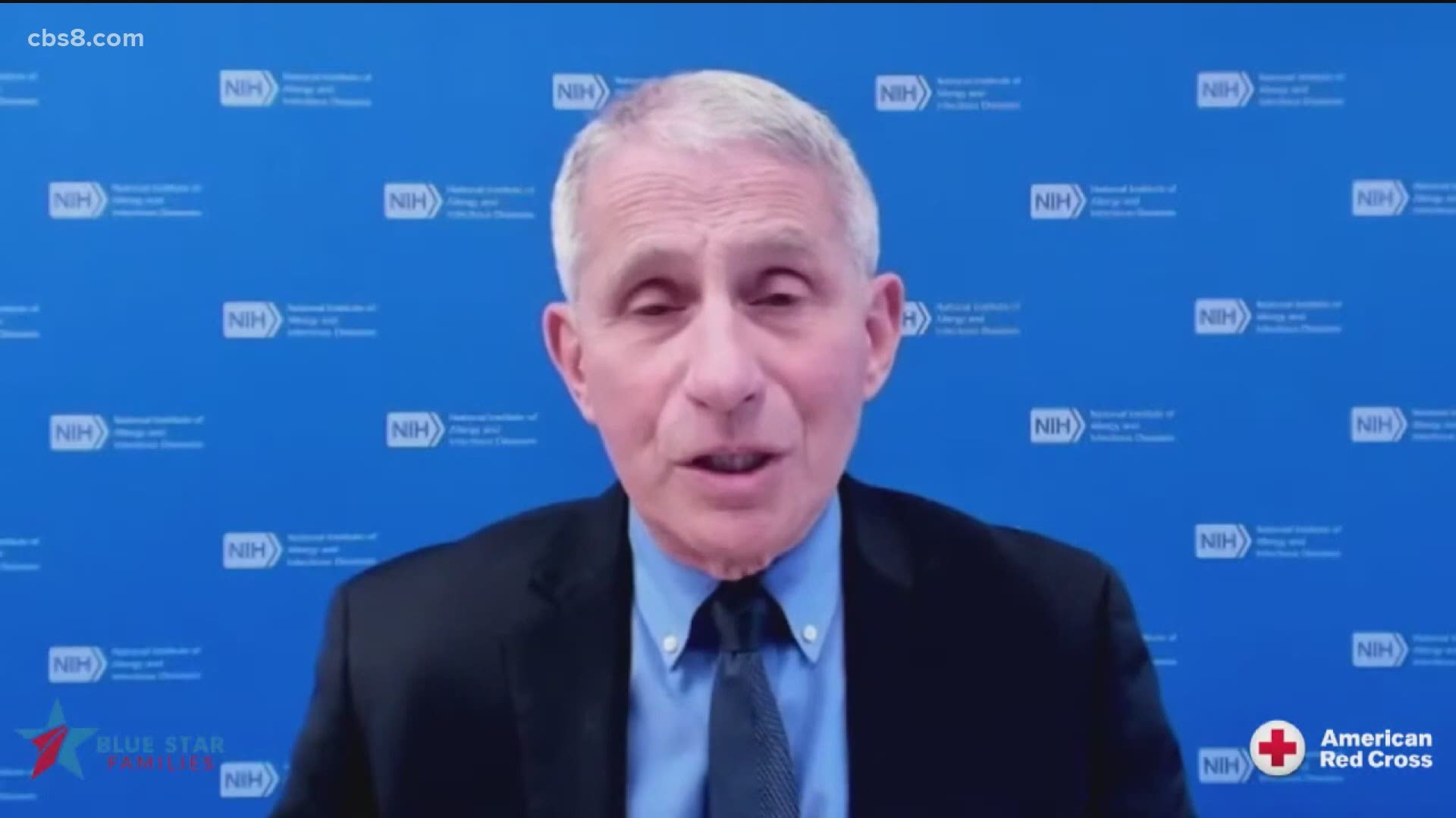 Military families with vaccine concerns got to hear directly from Dr. Anthony Fauci in a virtual town hall. Military officials also addressed vaccine shortages.