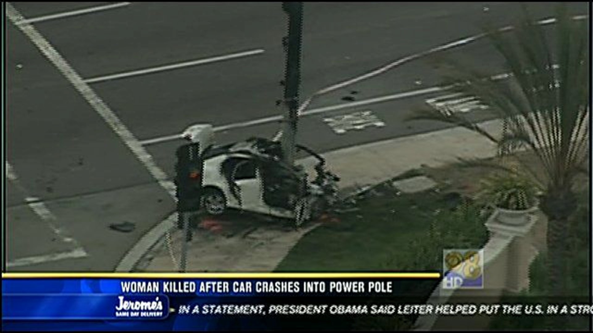 Driver dies after fiery wreck at Carlsbad intersection