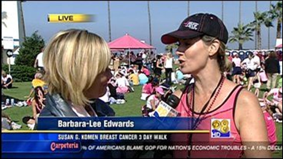 Susan G. Komen Breast Cancer 3-Day walk kicks off today | cbs8.com
