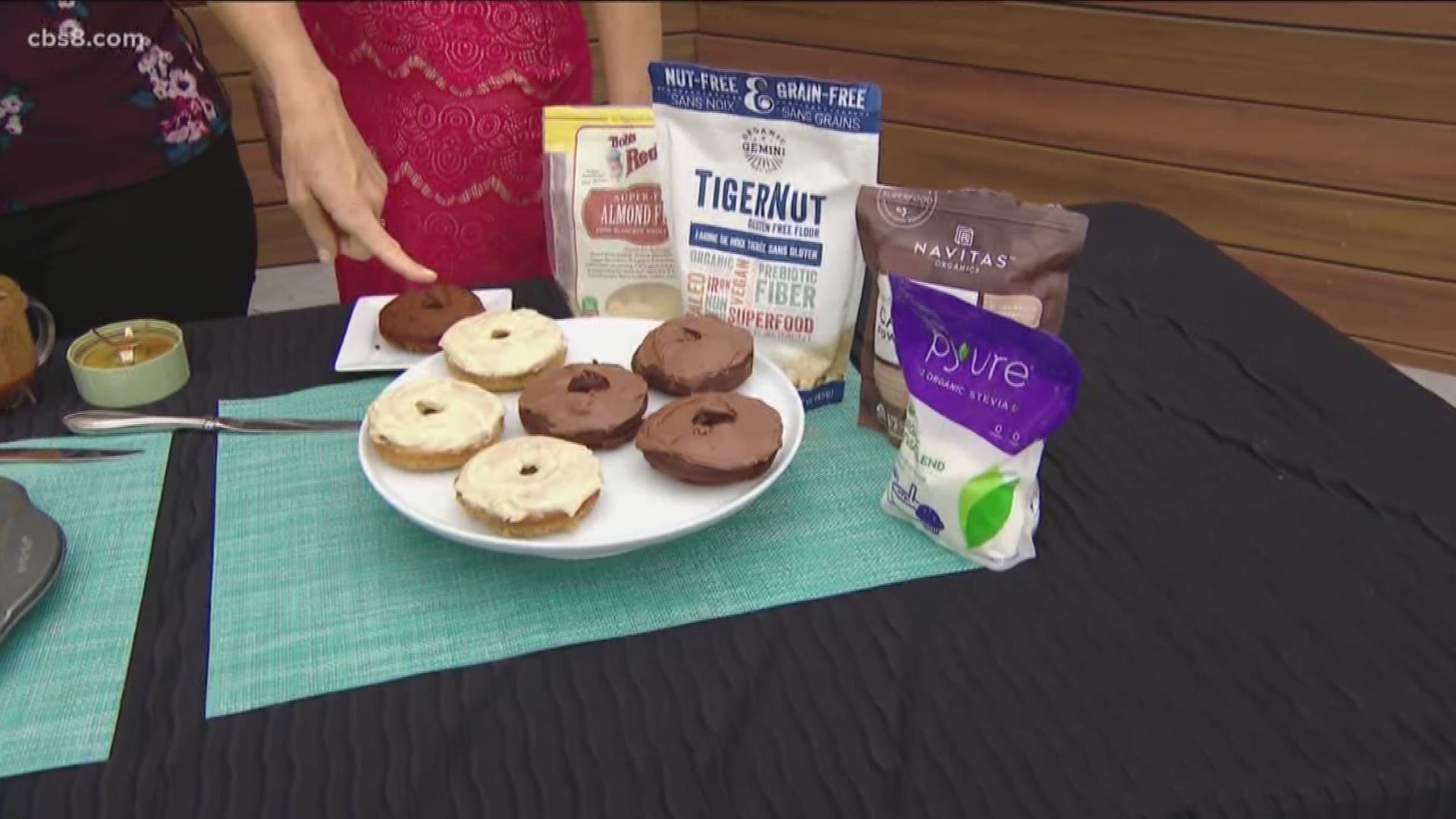 Nutritionist and author, Sara Vance, stopped by Morning Extra to show the crew that donuts don't always have to be bad for you.