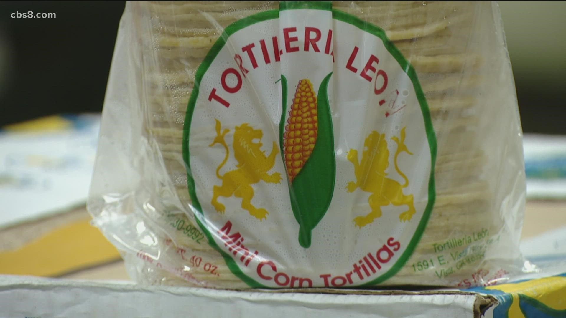 It's a family-owned business in Vista. They distribute tortillas to restaurants, but they also have their own store where you can see the tortillas being made.