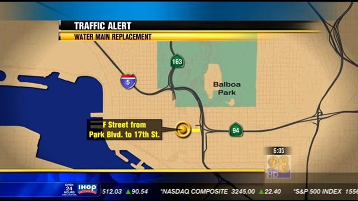 Pipe replacement may delay traffic in downtown