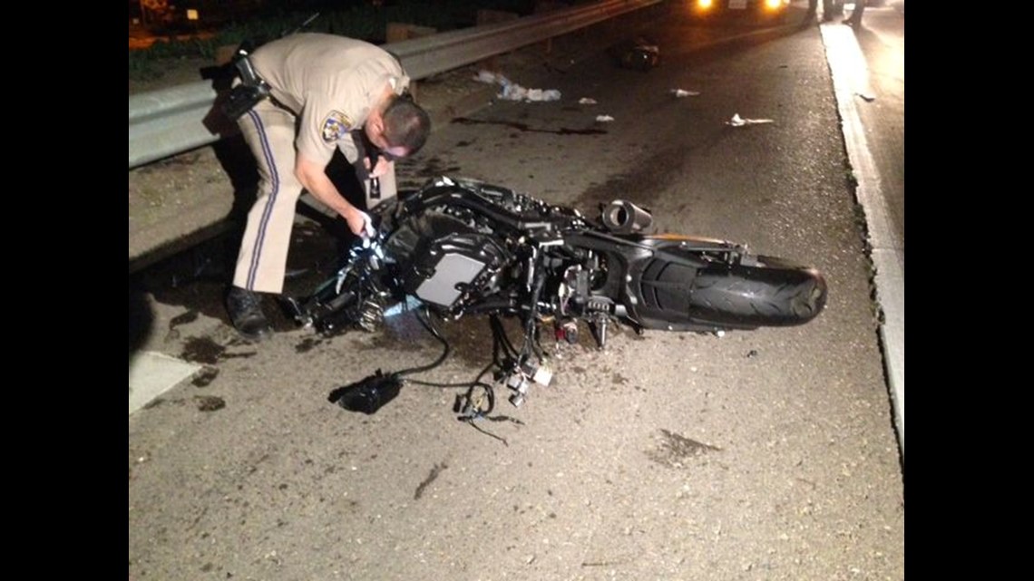 Motorcyclist seriously hurt in 100 mph crash on I-15 | cbs8.com