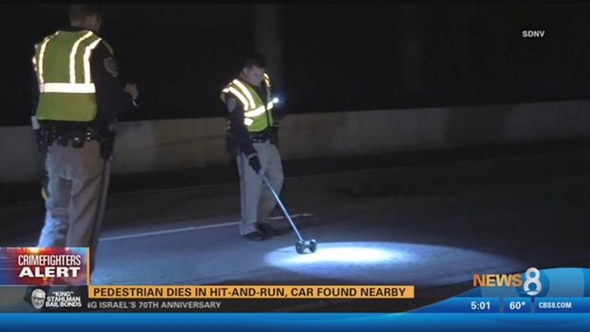 Man dies after hit and run crash early Saturday morning | cbs8.com