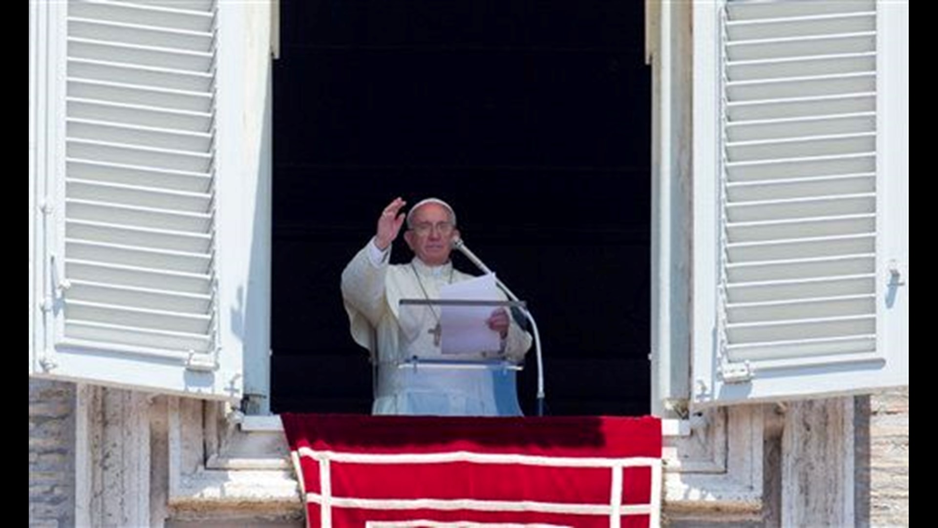 Pope Catholics don't have to breed 'like rabbits'