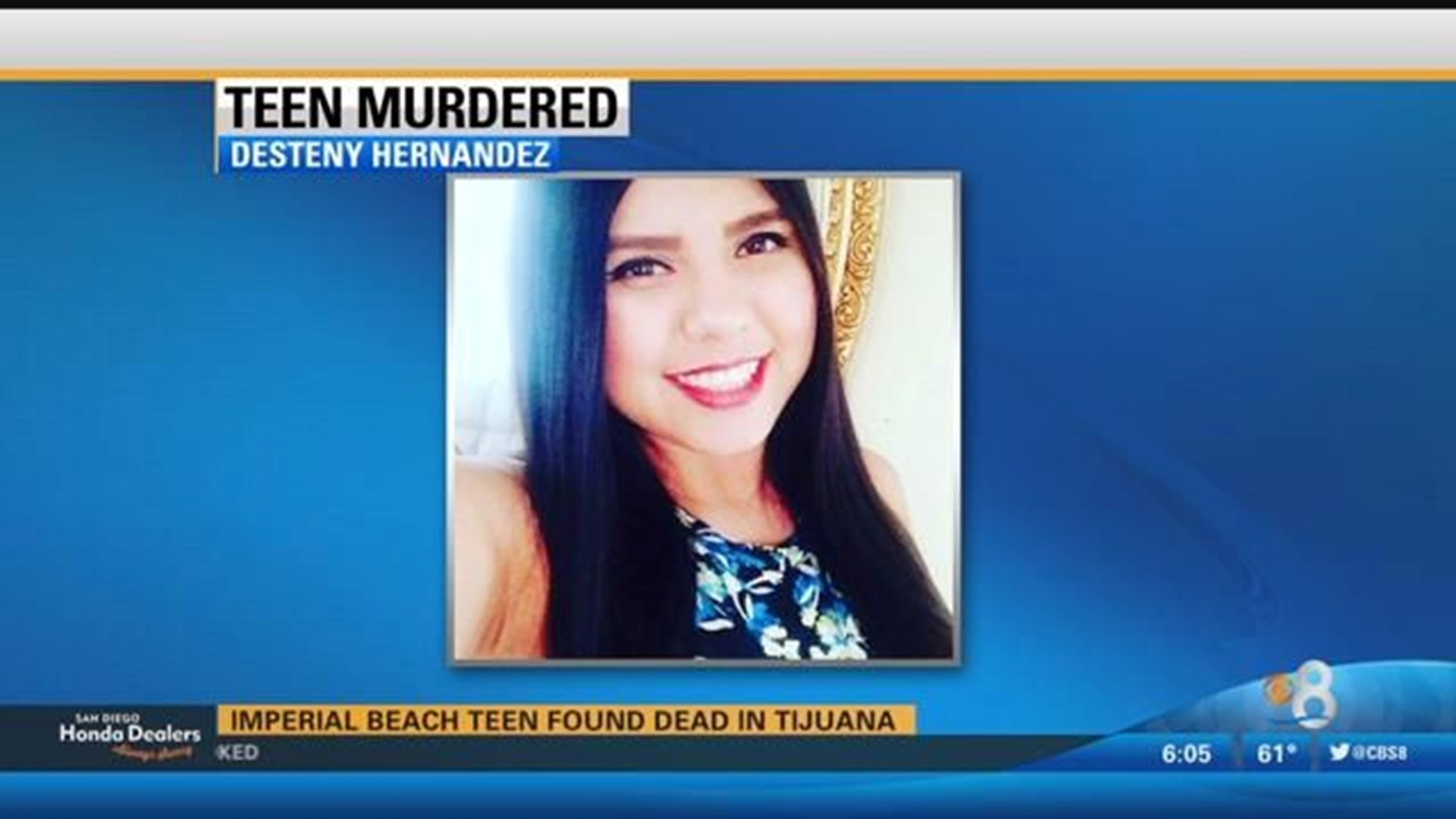 Imperial Beach teen found dead in Tijuana, shot 7 times