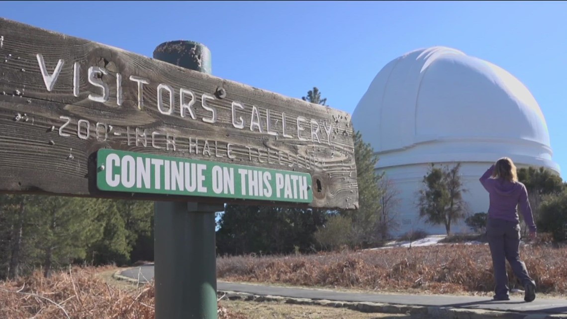 Palomar store observatory discoveries