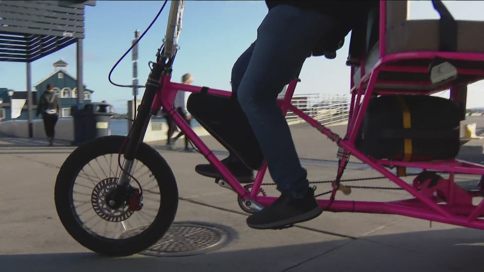 8+ Pink Sports Bike