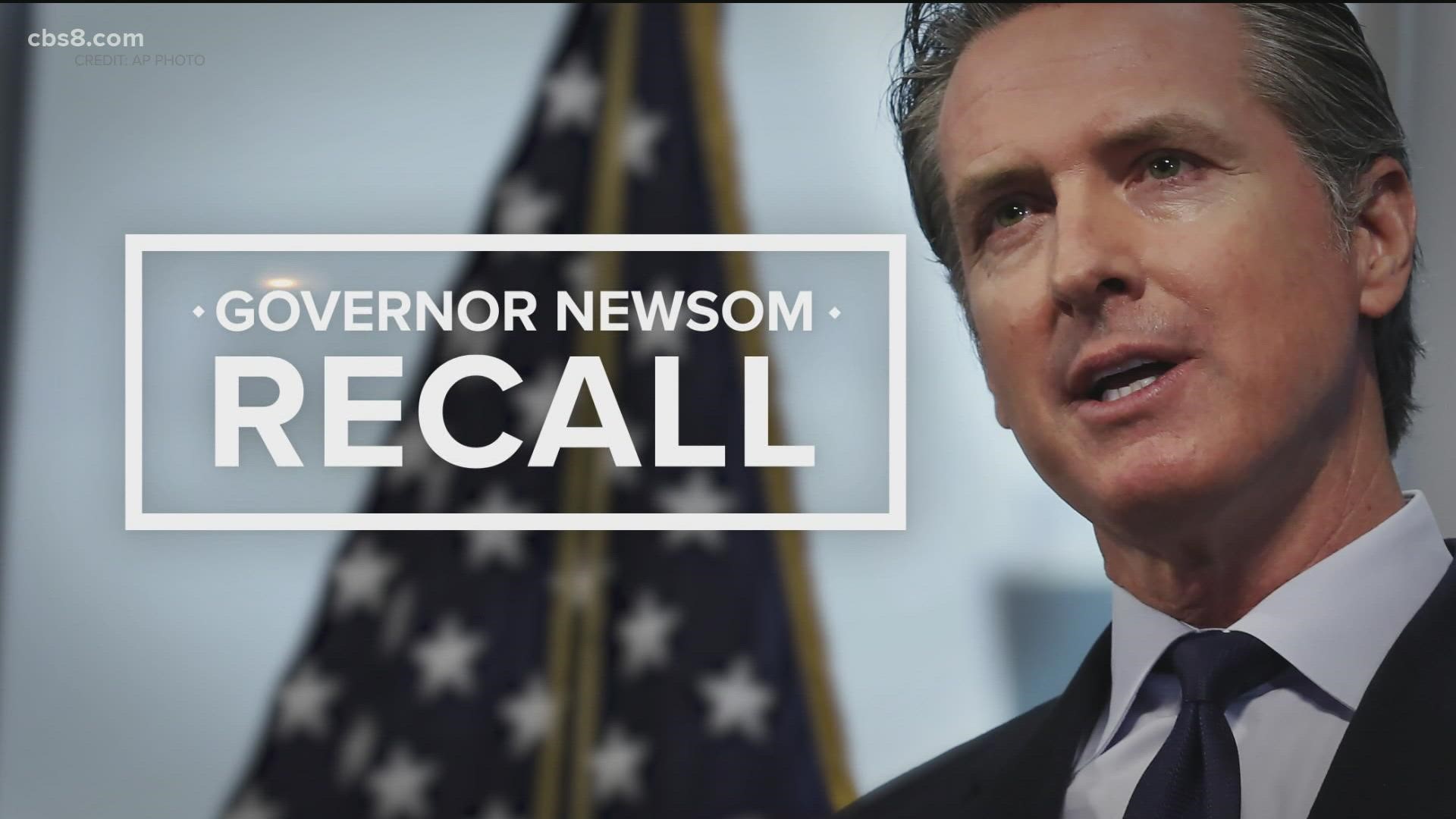 Just after 8:45 p.m., the Associated Press called the race saying voters rejected the effort to remove Governor Gavin Newsom