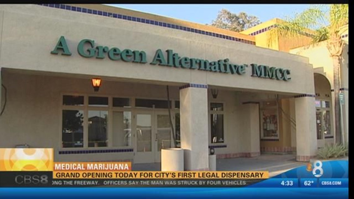 Grand opening Friday for city's first legal marijuana dispensary | cbs8.com