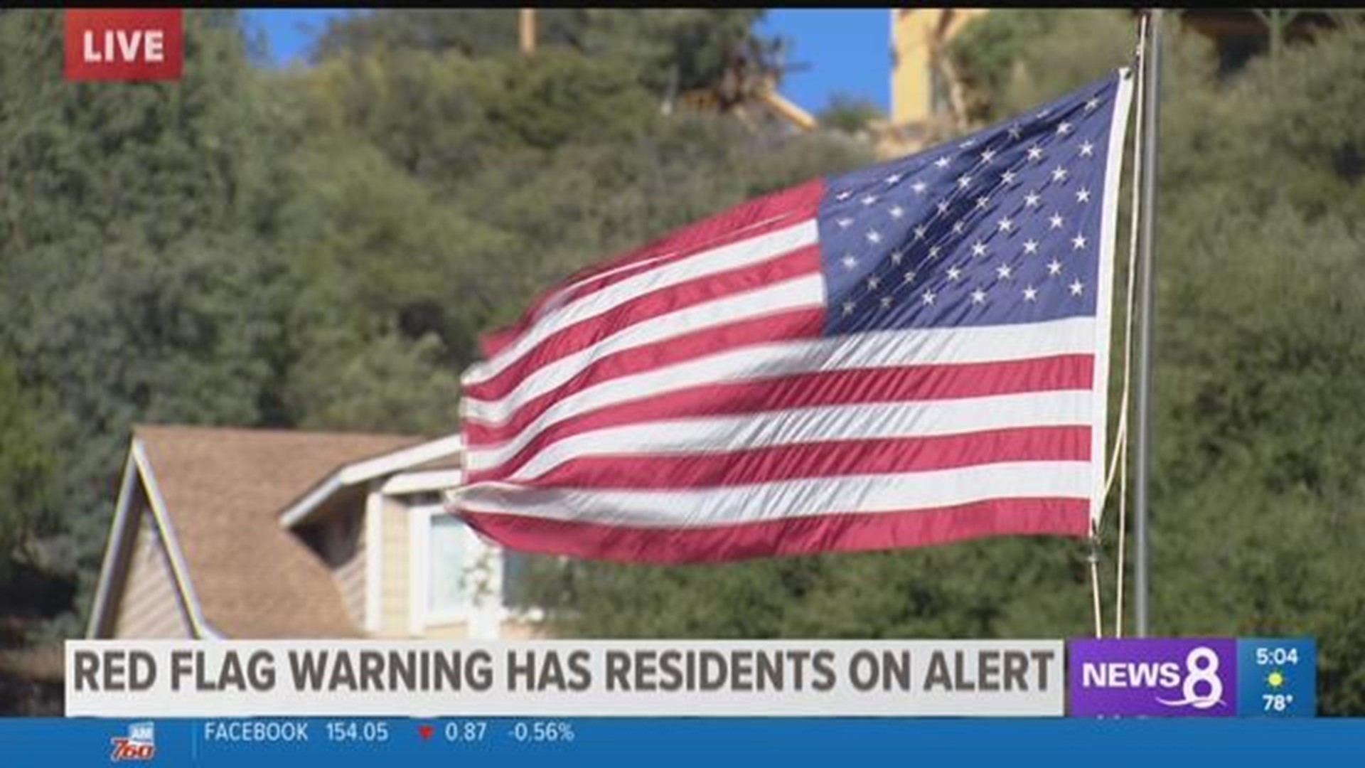 Strong Santa Ana winds prompt red flag warning for San Diego County ...