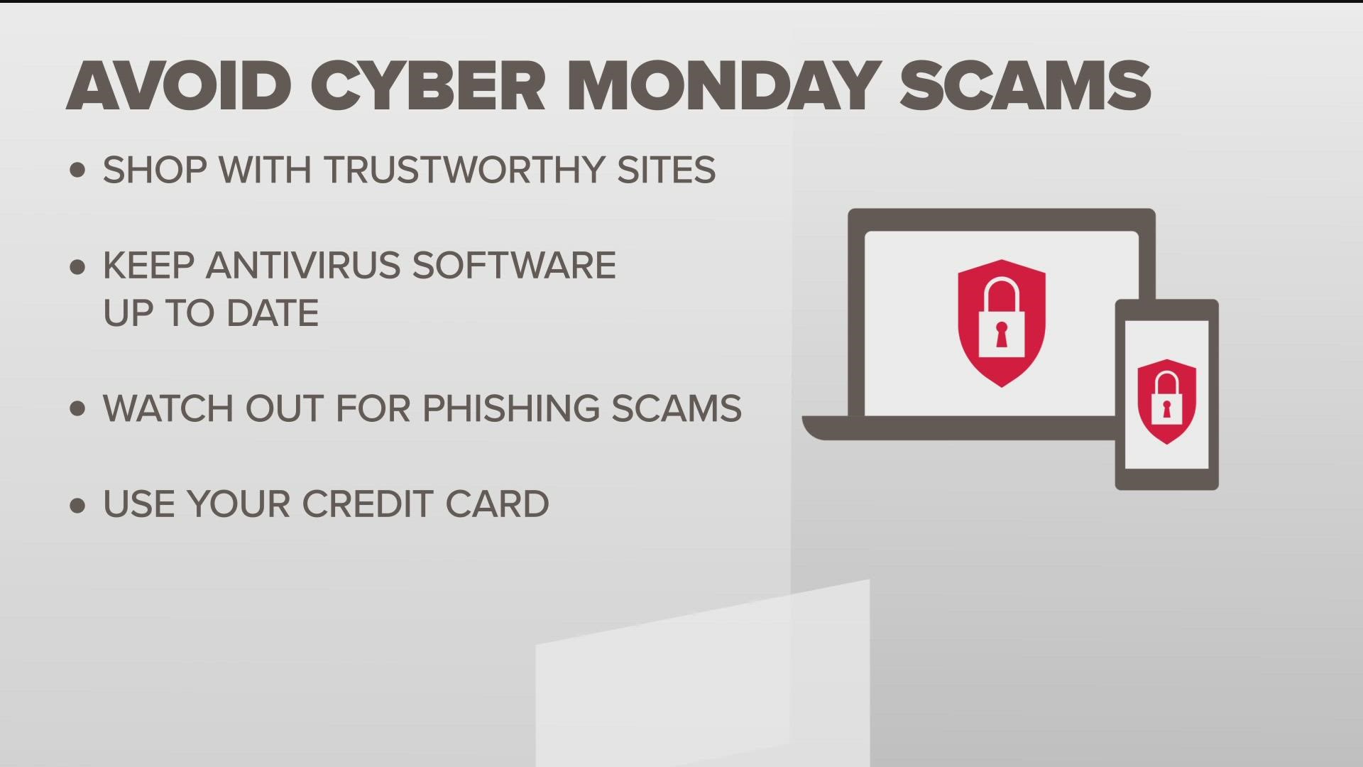 Cyber Monday is here! Practice these tips when shopping online to keep yourself protected and your wallet happy.