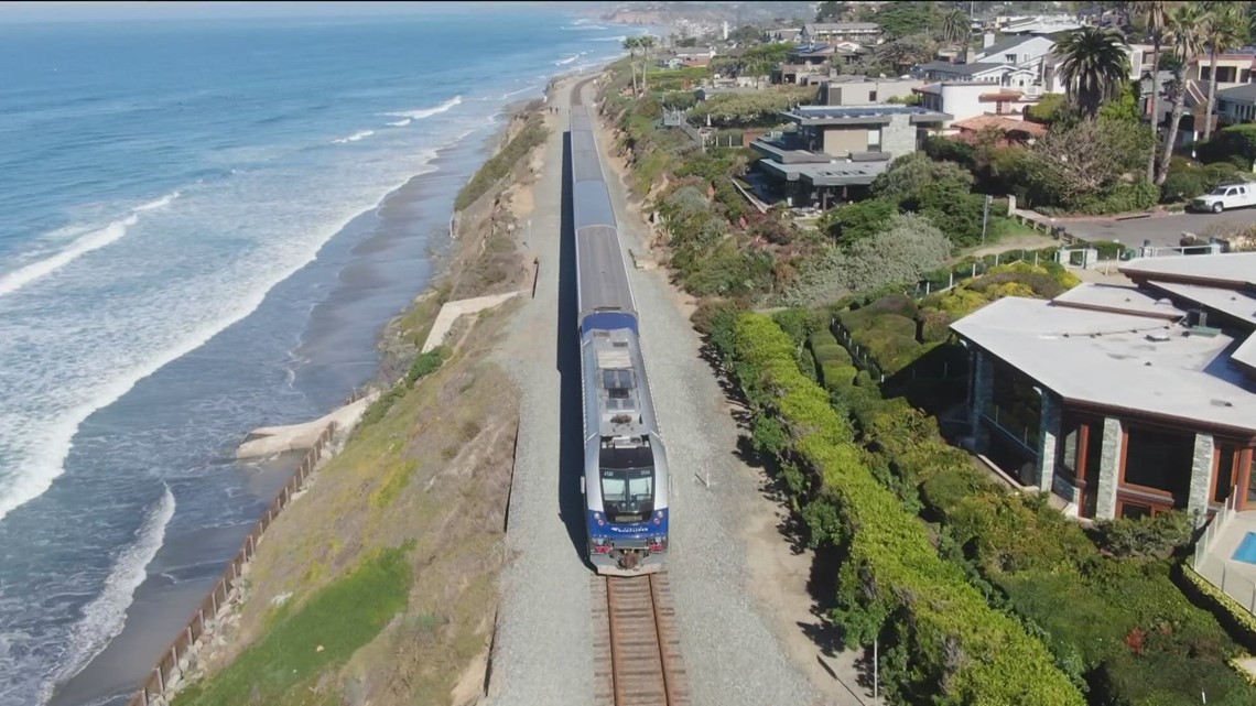 SANDAG considers moving train tracks off of Del Mar bluffs - Vimarsana News