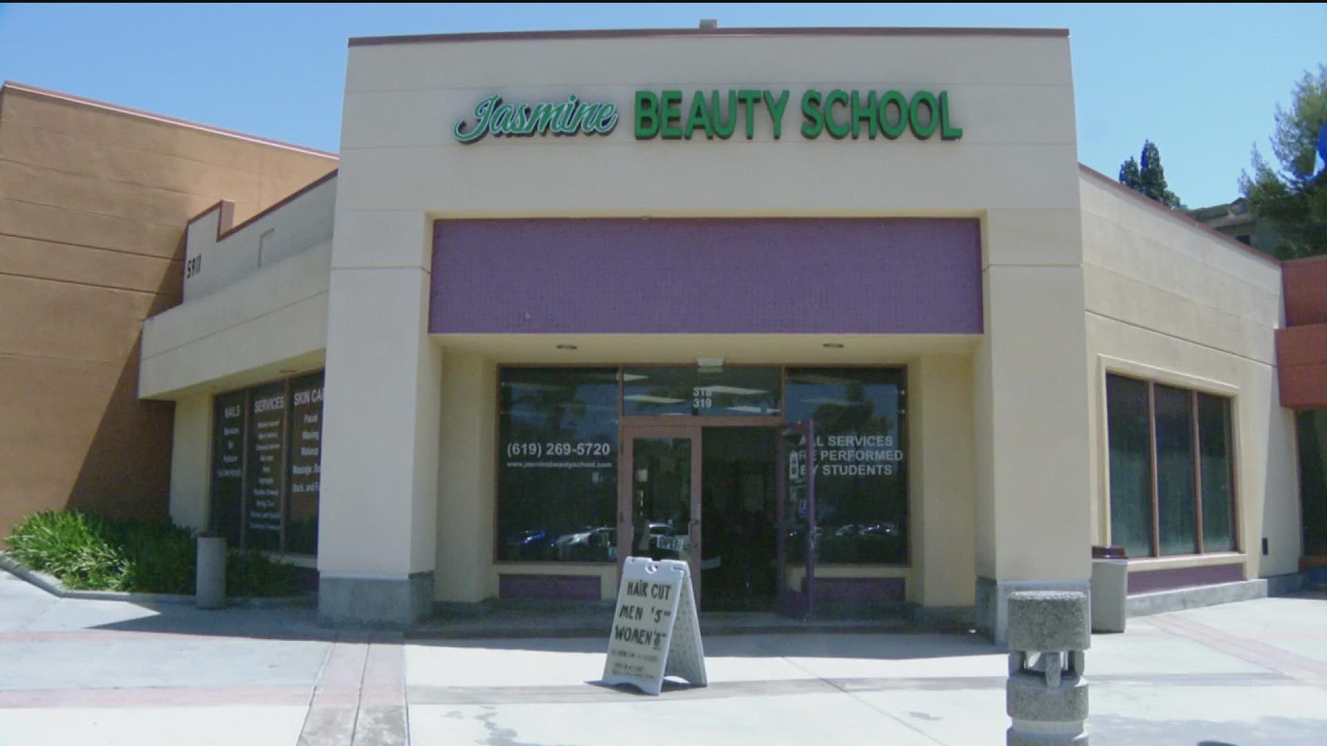 Jasmine Beauty School offers different programs at affordable prices, including barbering, manicuring and massage therapy.