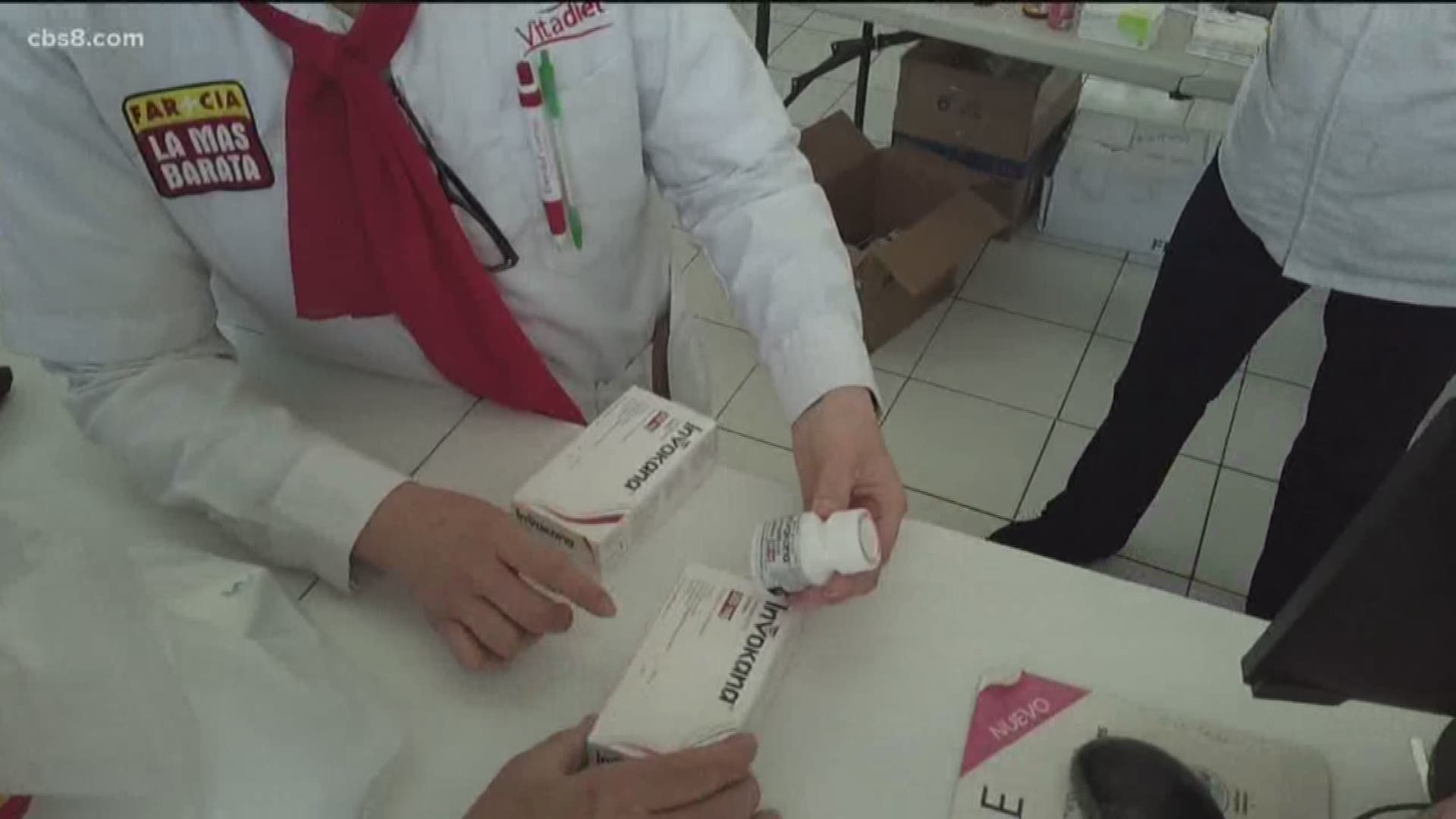 News 8 traveled beyond the border with a hidden camera to check out pharmacies in Tijuana.