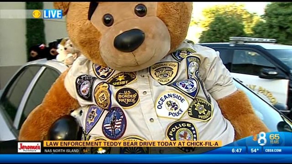 Teddy bear drive for Rady Children's Hospital | cbs8.com