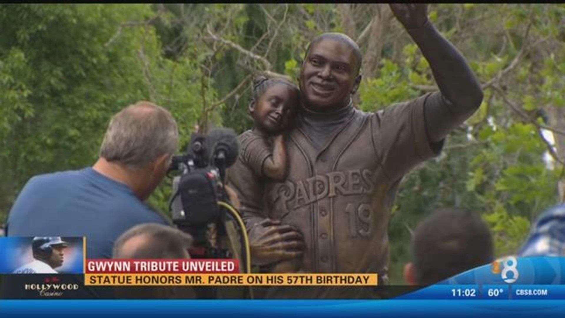 Tony Gwynn Memorial unveiled in Poway - Pacific San Diego